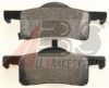 FORD USA 4L1Z2200AB Brake Pad Set, disc brake